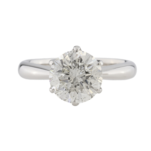 3.01ct Diamond Solitaire Ring GSL H Colour