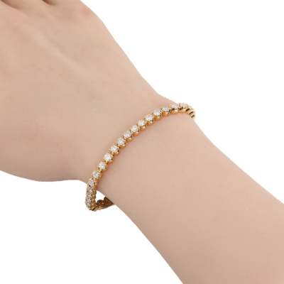 5.00ct Diamond Tennis Bracelet - 5