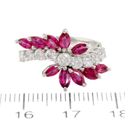 1.48ct Ruby & 0.71ct Diamond Ring - 2
