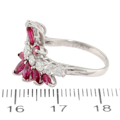 1.48ct Ruby & 0.71ct Diamond Ring - 3