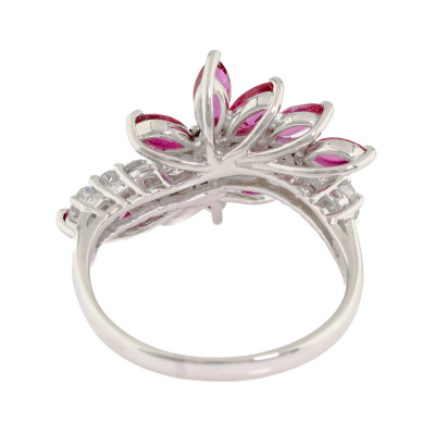 1.48ct Ruby & 0.71ct Diamond Ring - 4