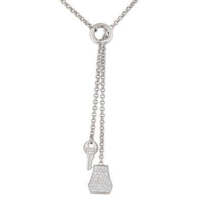 Hermes Kelly Clochette Necklace, Small Model