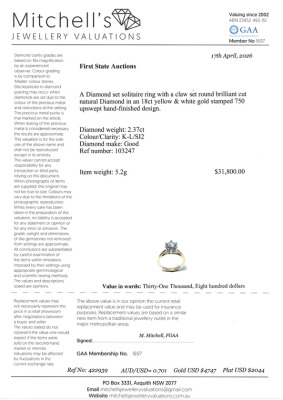 2.37ct Diamond Solitaire Ring - 4