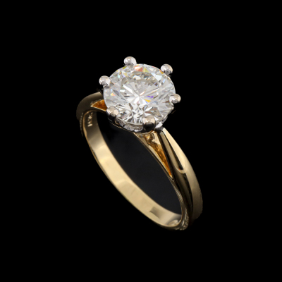 2.37ct Diamond Solitaire Ring - 6
