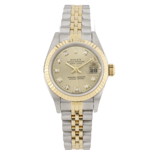 Rolex Datejust with Diamond Ladies Watch 69173G