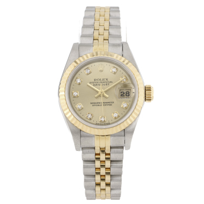 Rolex Datejust with Diamond Ladies Watch 69173G