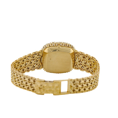 Omega 18ct Yellow Gold Diamond Watch 55.6g - 5