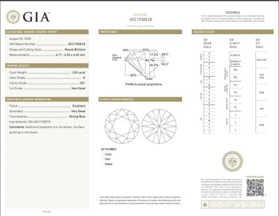 2.00ct Diamond Studs GIA E VS1 - 5