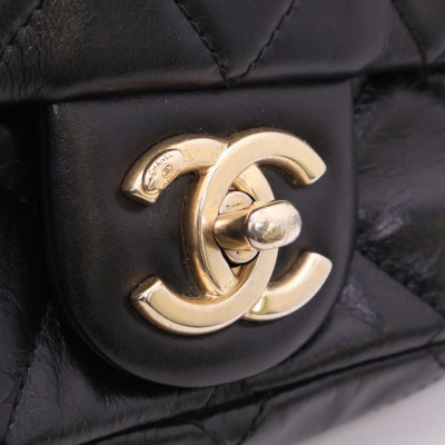 Chanel Mini Crystal Pearls Chain Flap Bag - 5
