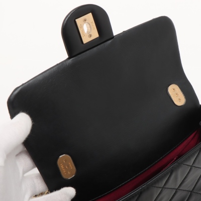 Chanel Mini Crystal Pearls Chain Flap Bag - 6