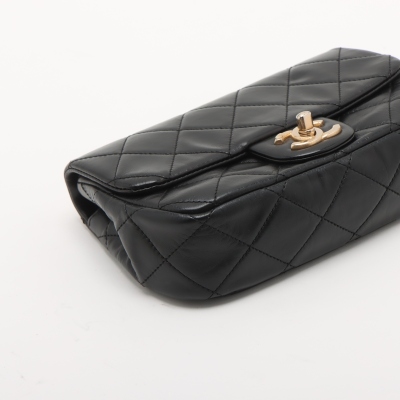 Chanel Mini Crystal Pearls Chain Flap Bag - 8