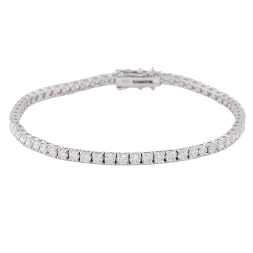 3.87ct Diamond Tennis Bracelet