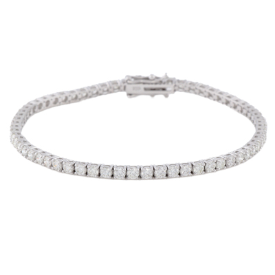 3.87ct Diamond Tennis Bracelet