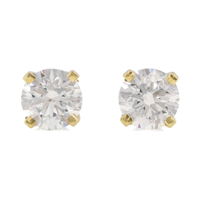 0.63ct Diamond Studs GIA F IF
