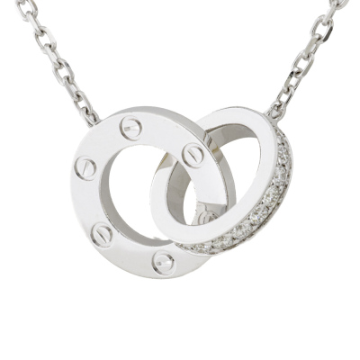 Cartier Love Diamond Pendant - 7