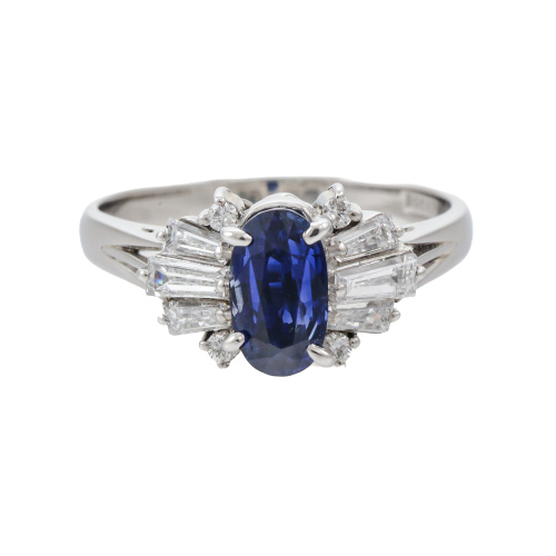 2.28ct Unheated Madagascan Sapphire Ring GIA