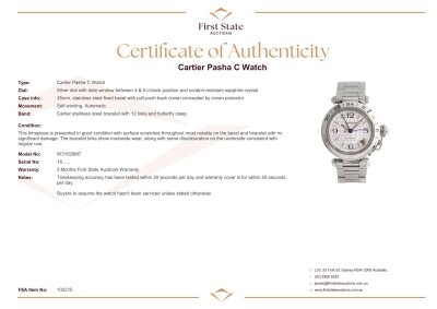 Cartier Pasha C Watch - 4