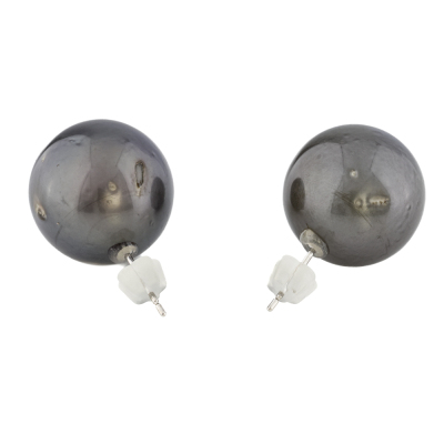 15.0mm & 15.3mm Tahitian Pearl Studs - 3