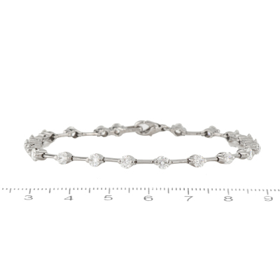 3.02ct Diamond Bracelet - 8