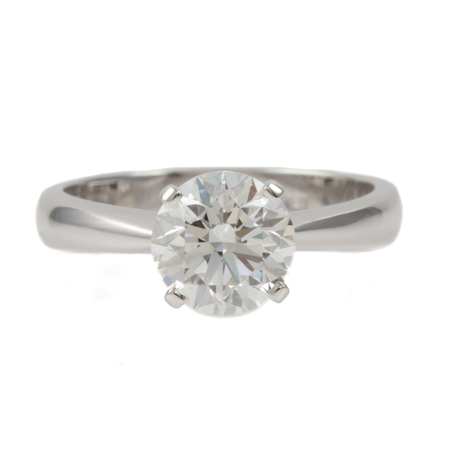 1.70ct Diamond Solitaire Ring GIA F VVS1