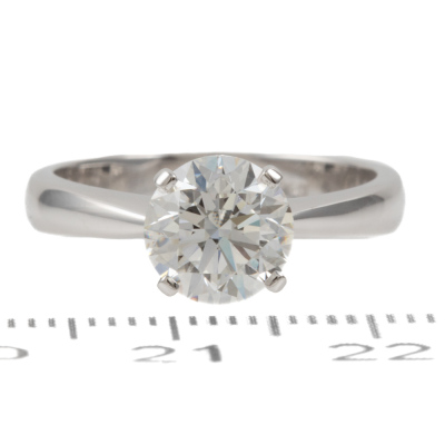 1.70ct Diamond Solitaire Ring GIA F VVS1 - 2