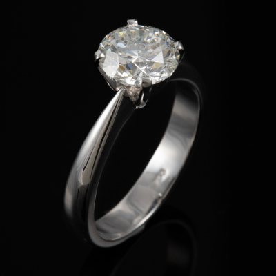 1.70ct Diamond Solitaire Ring GIA F VVS1 - 7