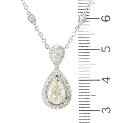 1.01ct Centre Diamond Necklace - 3