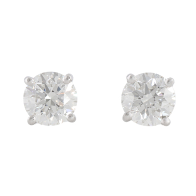 1.00ct Diamond Studs GIA G VVS1
