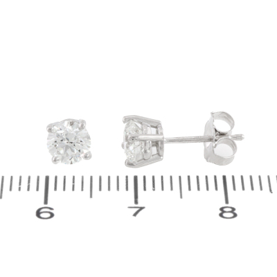 1.00ct Diamond Studs GIA G VVS1 - 2
