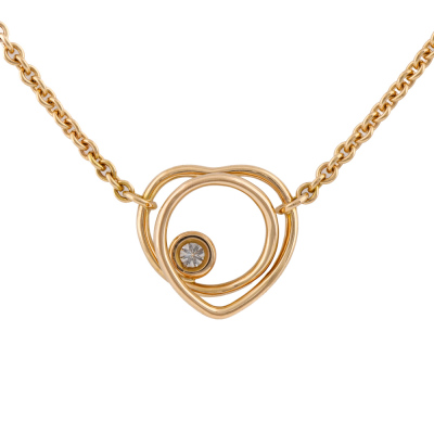 Hermes Vertige Coeur Diamond Necklace - 4