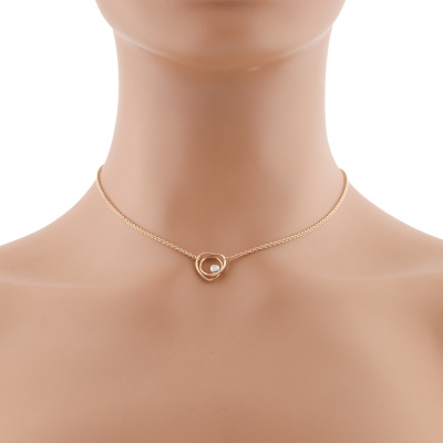 Hermes Vertige Coeur Diamond Necklace - 6