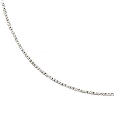 6.00ct Diamond Tennis Opera Length Necklace - 5