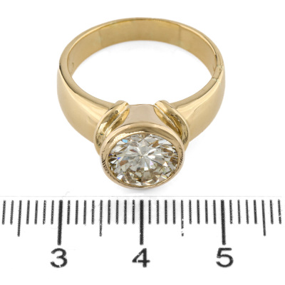 2.59ct Round Brilliant Cut Diamond Ring - 2