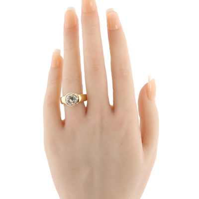 2.59ct Round Brilliant Cut Diamond Ring - 3