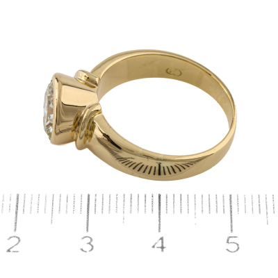 2.59ct Round Brilliant Cut Diamond Ring - 4