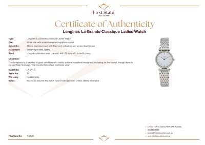 Longines La Grande Classique Ladies Watch - 4