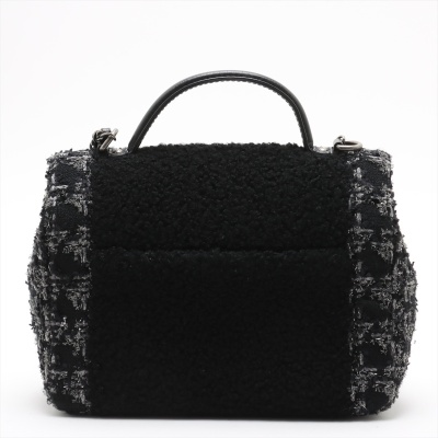 Chanel Tweed CC Top Handle Bag - 2