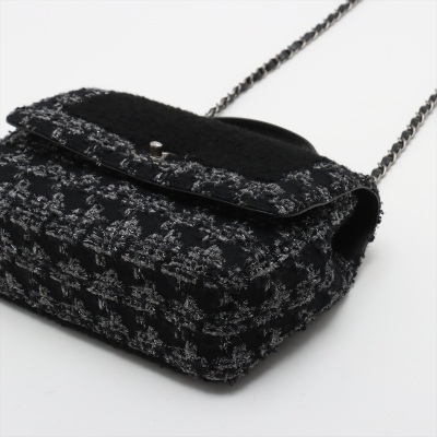 Chanel Tweed CC Top Handle Bag - 11