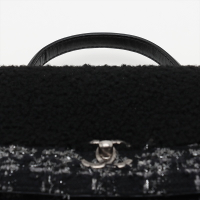 Chanel Tweed CC Top Handle Bag - 15