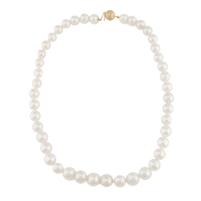South Sea Pearl Strand Necklace 11.1-8.4mm - 2