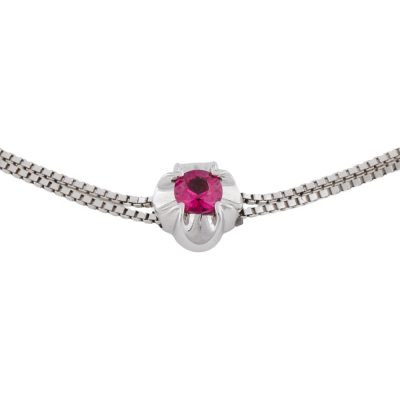 0.71ct Ruby & 0.20ct Diamond Bracelet - 4