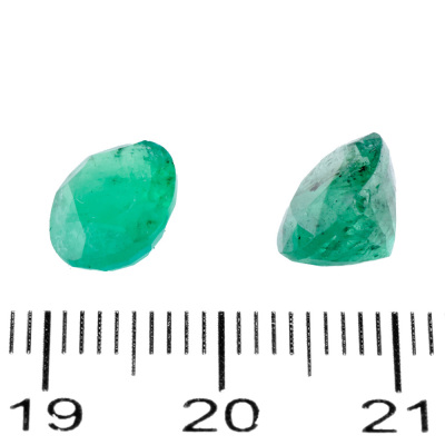Parcel 2.36ct & 3.25ct Loose Emeralds - 3