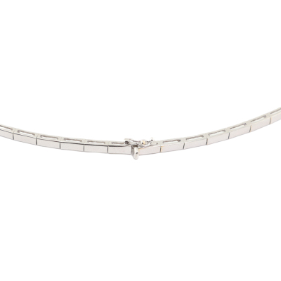 1.24ct Diamond Necklace, 18ct Gold 27.1g - 5