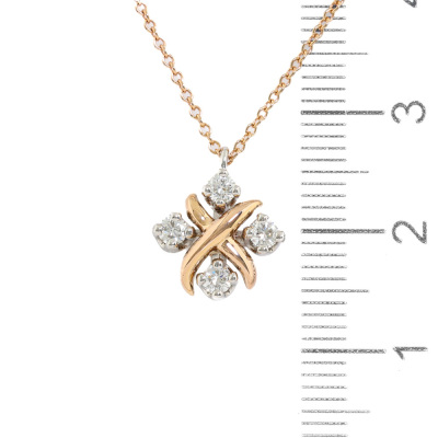 Tiffany & Co Jean Schlumberger Diamond Pendant - 3