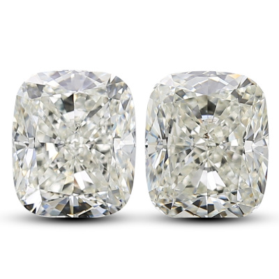 4.04ct Pair of Loose Diamonds GIA J SI2