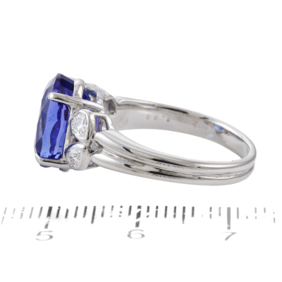 5.80ct Tanzanite & Diamond Ring - 3