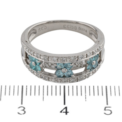 Paraiba Tourmaline & Diamond Ring - 2