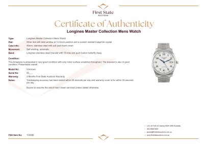 Longines Master Collection Mens Watch - 4