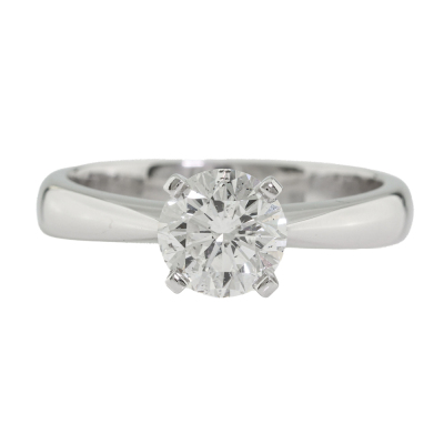 1.08ct Diamond Solitaire Ring GIA G P1