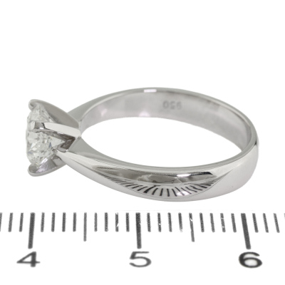 1.08ct Diamond Solitaire Ring GIA G P1 - 3
